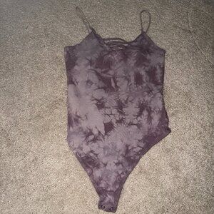 American Eagle Tie-Dye Strappy Bodysuit | Size M | NWOT